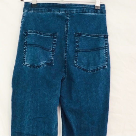 Asos High Waisted Denim Skinny Jeggings Small - Picture 5 of 6